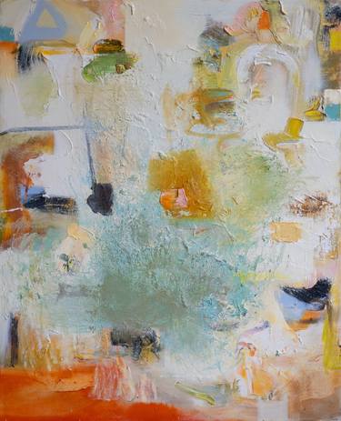 Original Abstract Expressionism Abstract Paintings by Anne B Schwartz