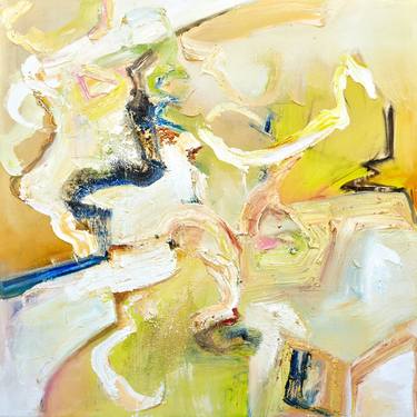 Original Abstract Expressionism Abstract Paintings by Anne B Schwartz