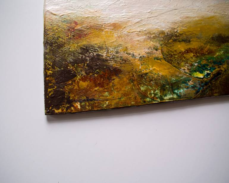 Original Abstract Landscape Painting by Isabel Ferreira