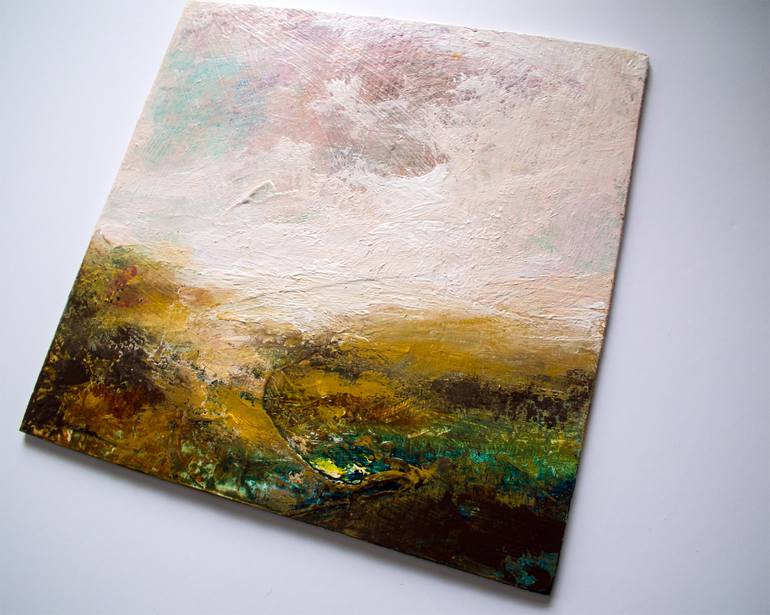 Original Abstract Landscape Painting by Isabel Ferreira