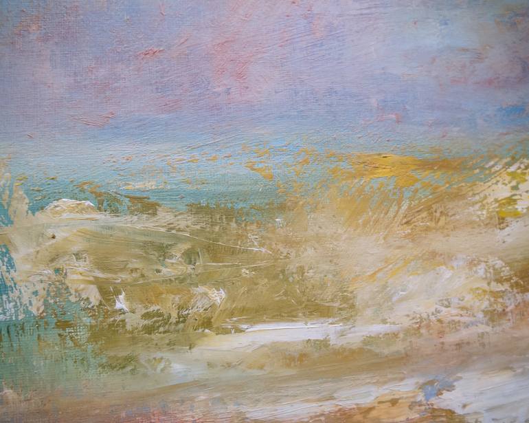 Original Abstract Landscape Painting by Isabel Ferreira