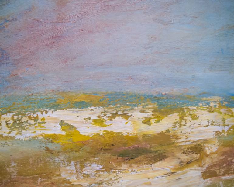 Original Abstract Landscape Painting by Isabel Ferreira