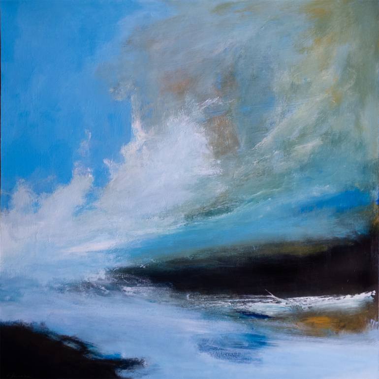 Seascape 33 Painting by Isabel Ferreira | Saatchi Art