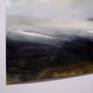 An abstract seascape., dark moody stormy weather.
Title: This rugged sea
Size: 16.5 x 11.5 inches (42 x 29.5 cm)- A3
Medium: acrylic on 300 gm paper, varnished.
It is signed, titled and dated on the back.