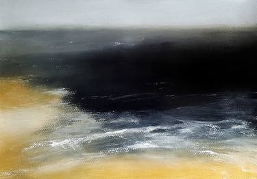Original Abstract Seascape Paintings by Isabel Ferreira