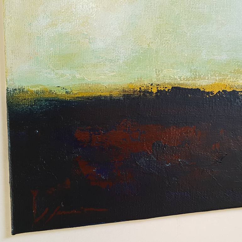 Original Abstract Landscape Painting by Isabel Ferreira