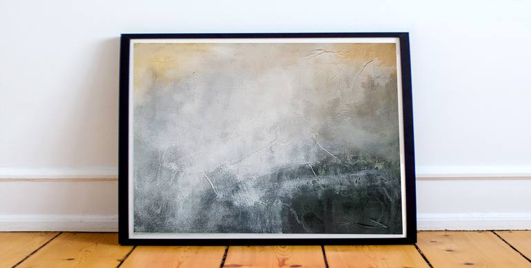 Original Abstract Expressionism Abstract Painting by Isabel Ferreira