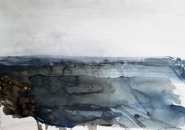 Original Abstract Landscape Paintings by Isabel Ferreira