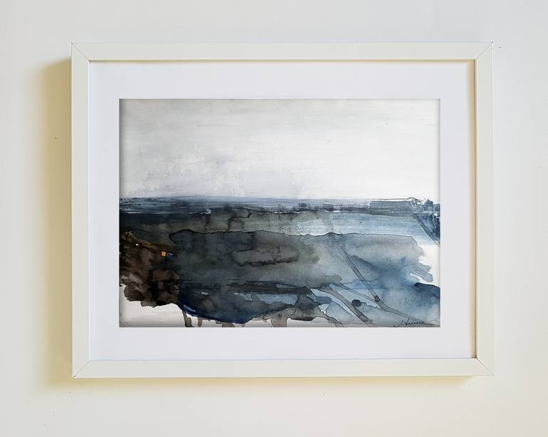 Original Abstract Landscape Painting by Isabel Ferreira