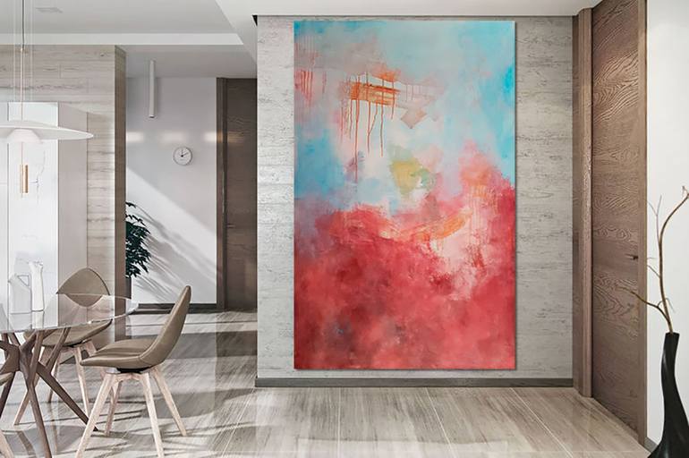 Original Abstract Painting by Isabel Ferreira