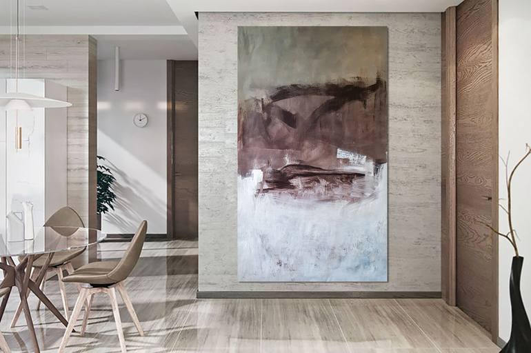 Original Abstract Painting by Isabel Ferreira