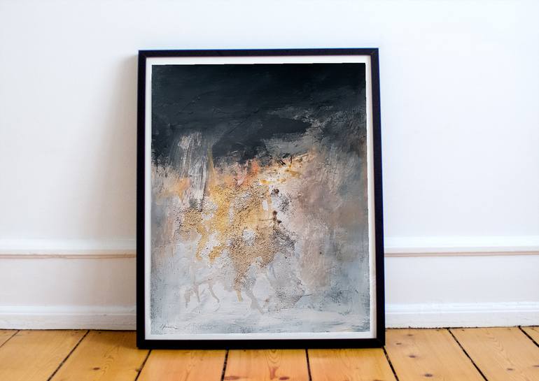 Original Abstract Painting by Isabel Ferreira