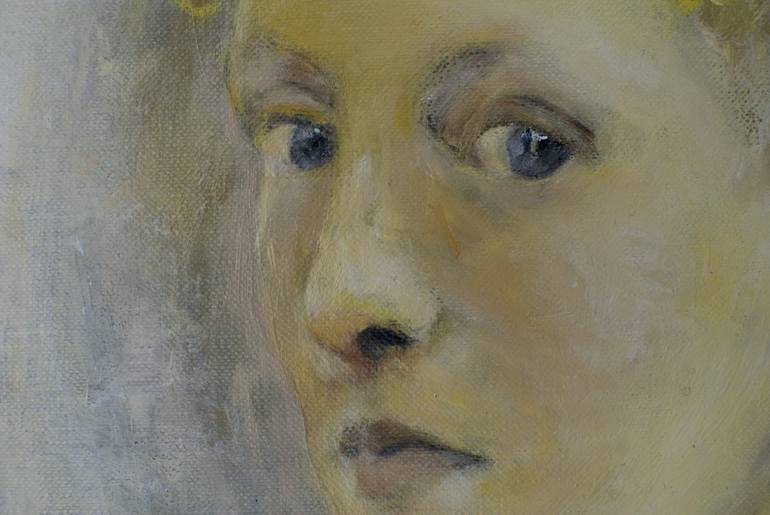 Original Portrait Painting by Lydia van der Meer