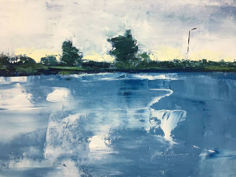 Original Water Painting by Lydia van der Meer