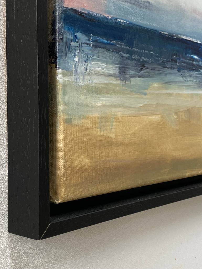 Original Abstract Expressionism Seascape Painting by Lydia Van Der Meer