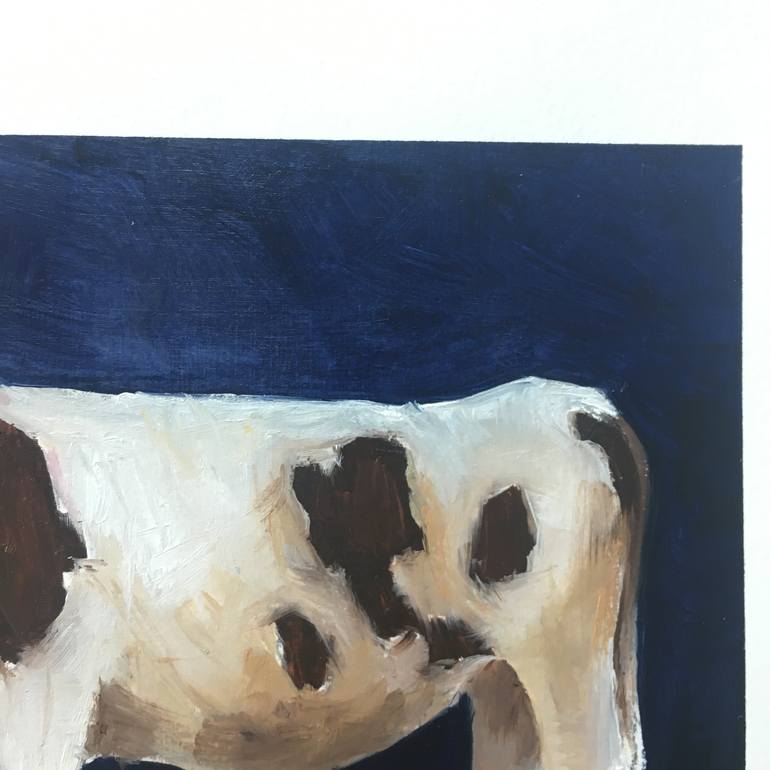 Original Cows Painting by Lydia van der Meer