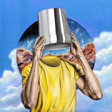 Print of Surrealism Outer Space Paintings by Eric Carrazedo