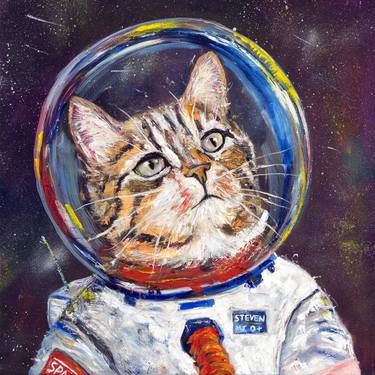 Steven - Space Cat Astronaut thumb