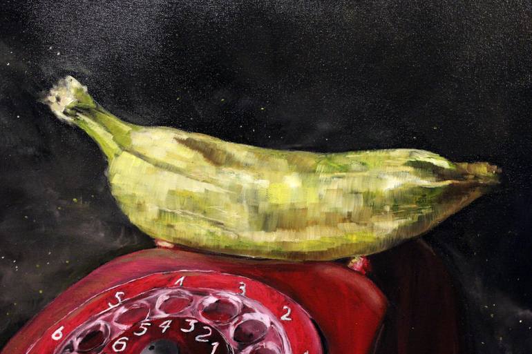 Original Conceptual Pop Culture/Celebrity Painting by Eric Carrazedo