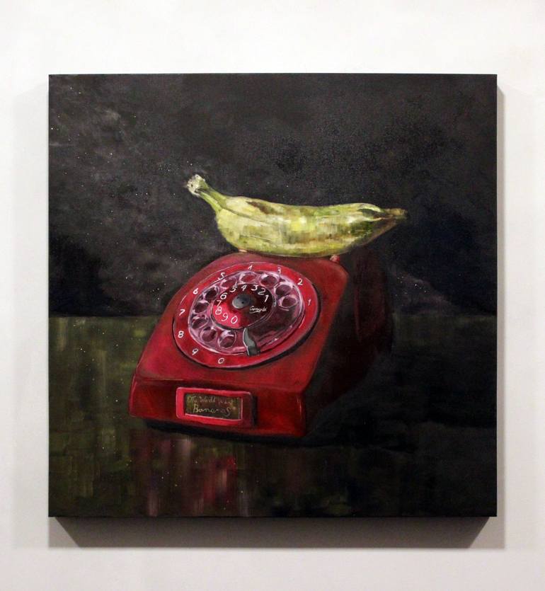 Original Conceptual Pop Culture/Celebrity Painting by Eric Carrazedo