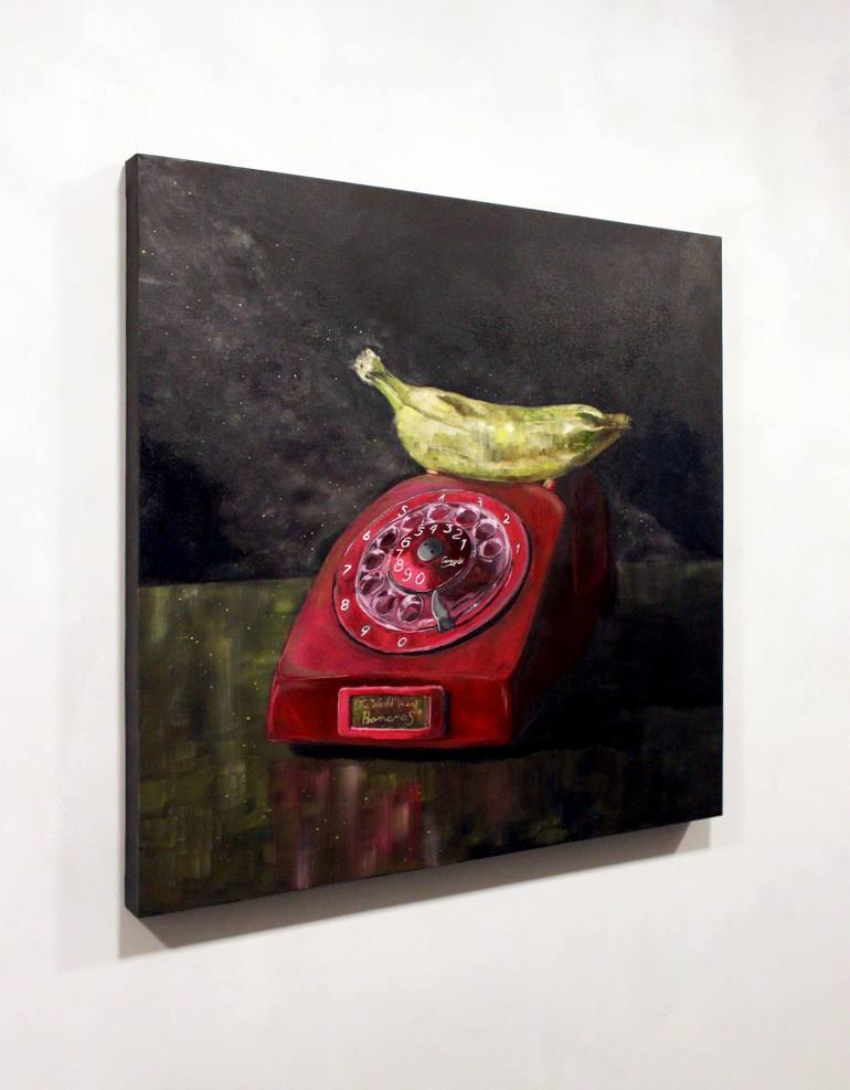 Original Conceptual Pop Culture/Celebrity Painting by Eric Carrazedo