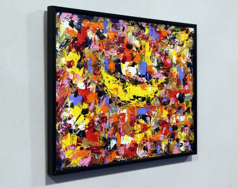 Original Abstract Painting by Eric Carrazedo