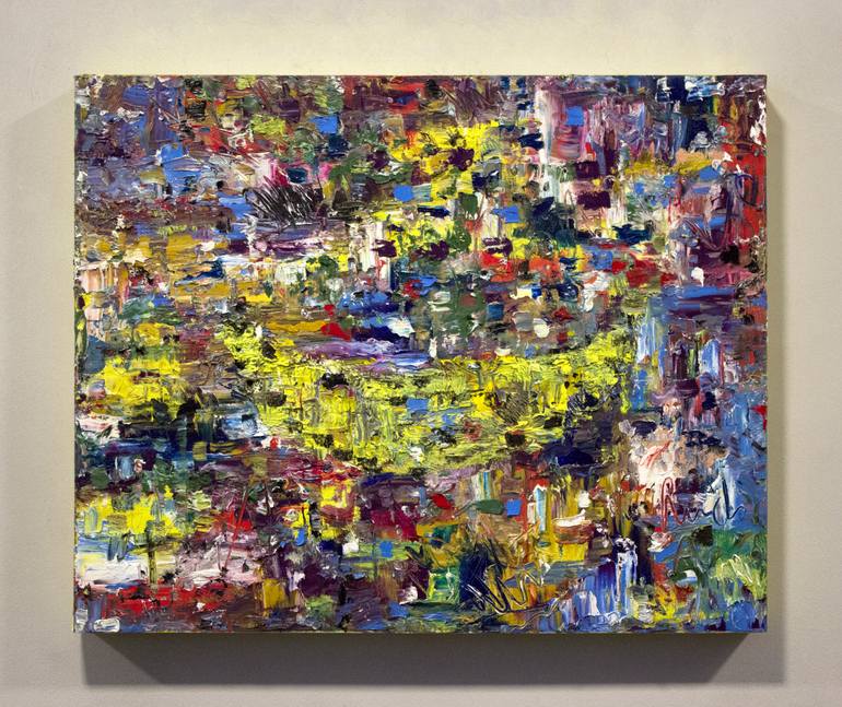 Original Abstract Expressionism Abstract Painting by Eric Carrazedo