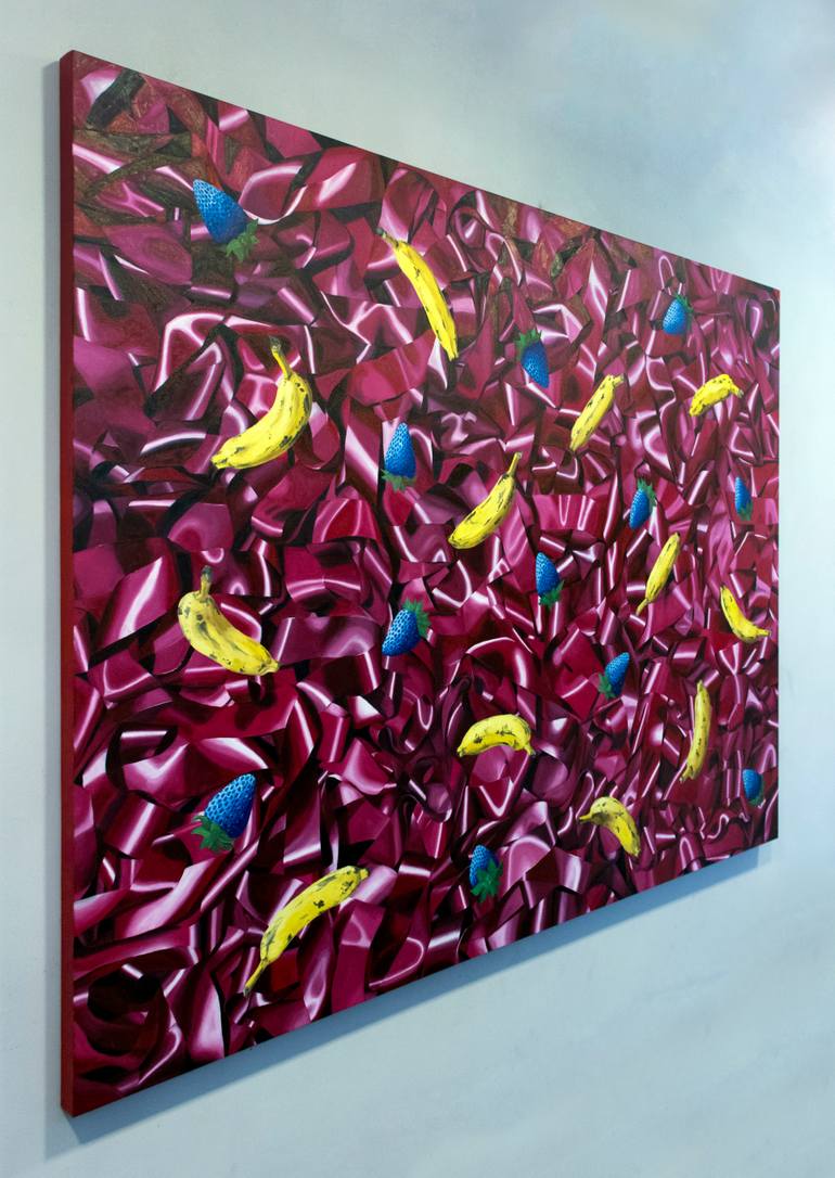 Original Photorealism Love Painting by Eric Carrazedo