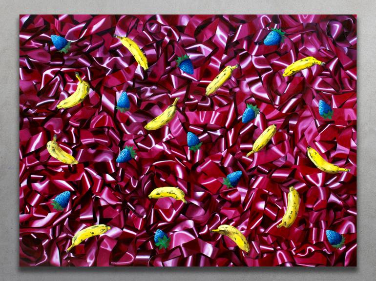 Original Photorealism Love Painting by Eric Carrazedo