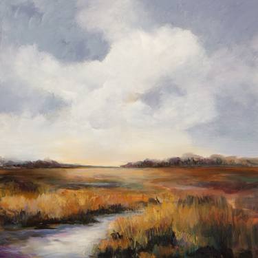 Original Impressionism Landscape Paintings by Karen Hale