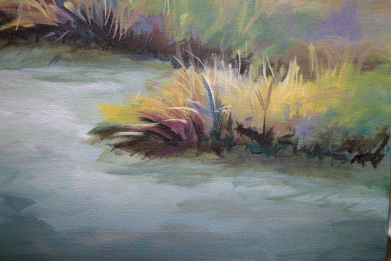 Original Impressionism Landscape Painting by Karen Hale