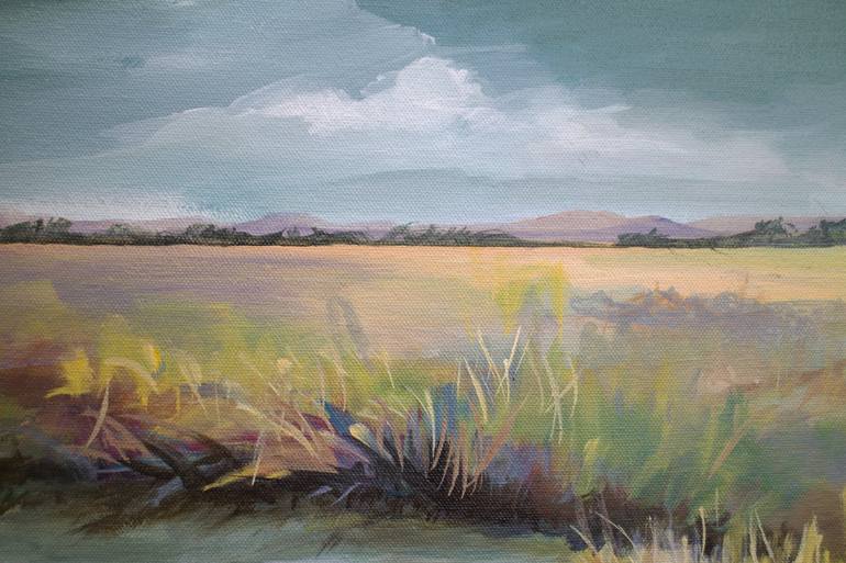 Original Impressionism Landscape Painting by Karen Hale