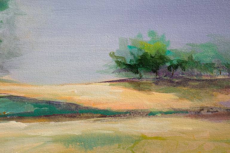 Original Impressionism Landscape Painting by Karen Hale