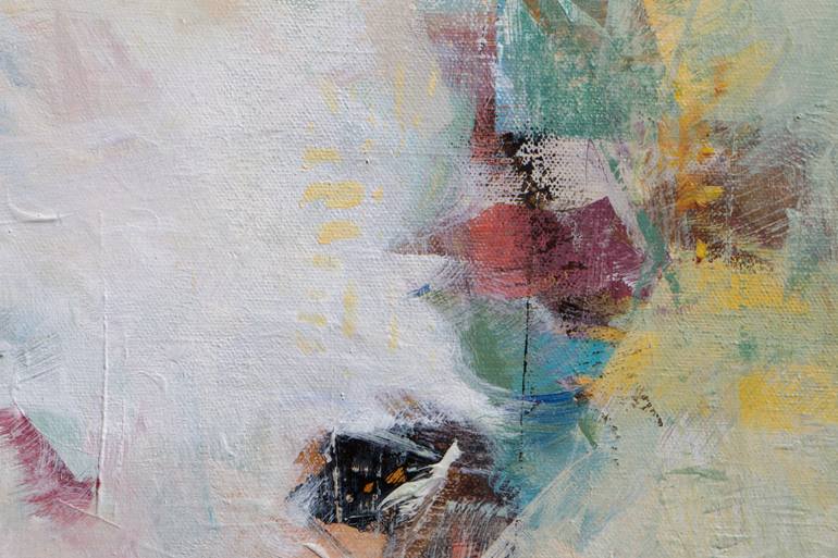 Original Abstract Expressionism Abstract Painting by Karen Hale