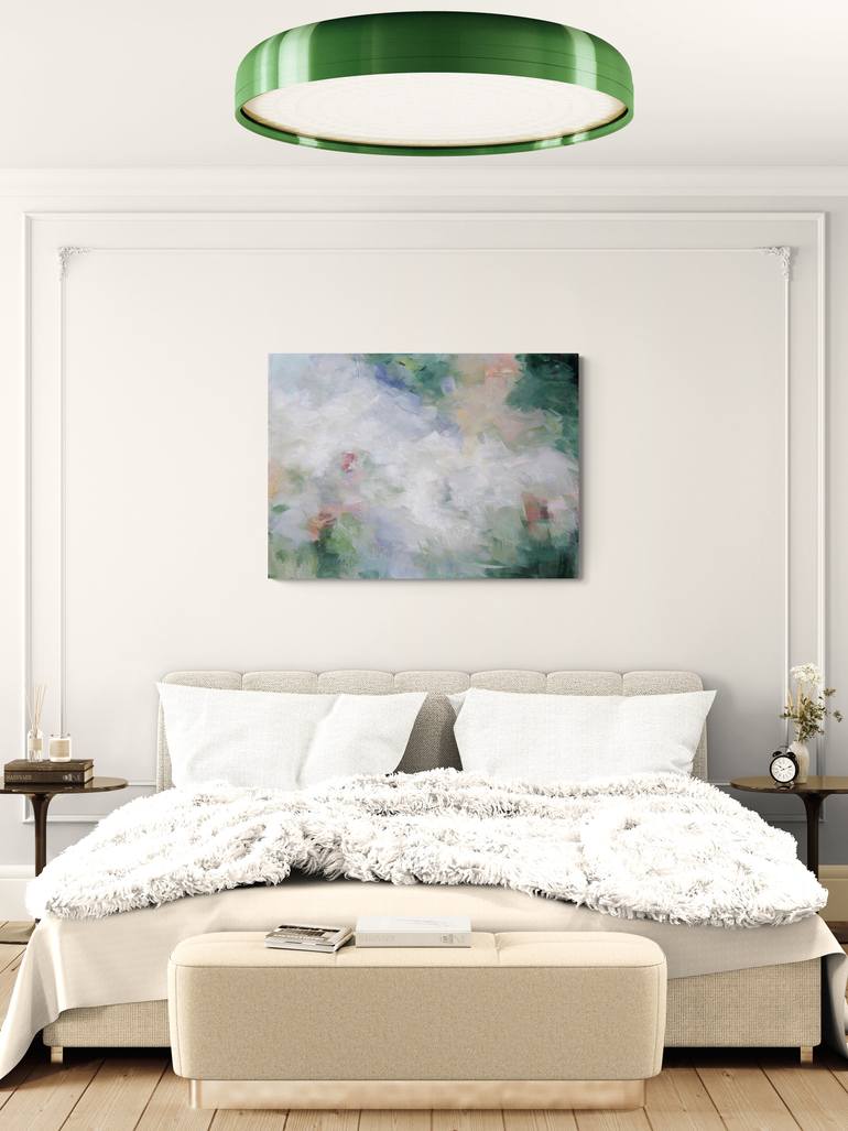 Original Abstract Expressionism Abstract Painting by Karen Hale