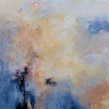 Original Abstract Expressionism Abstract Painting by Karen Hale