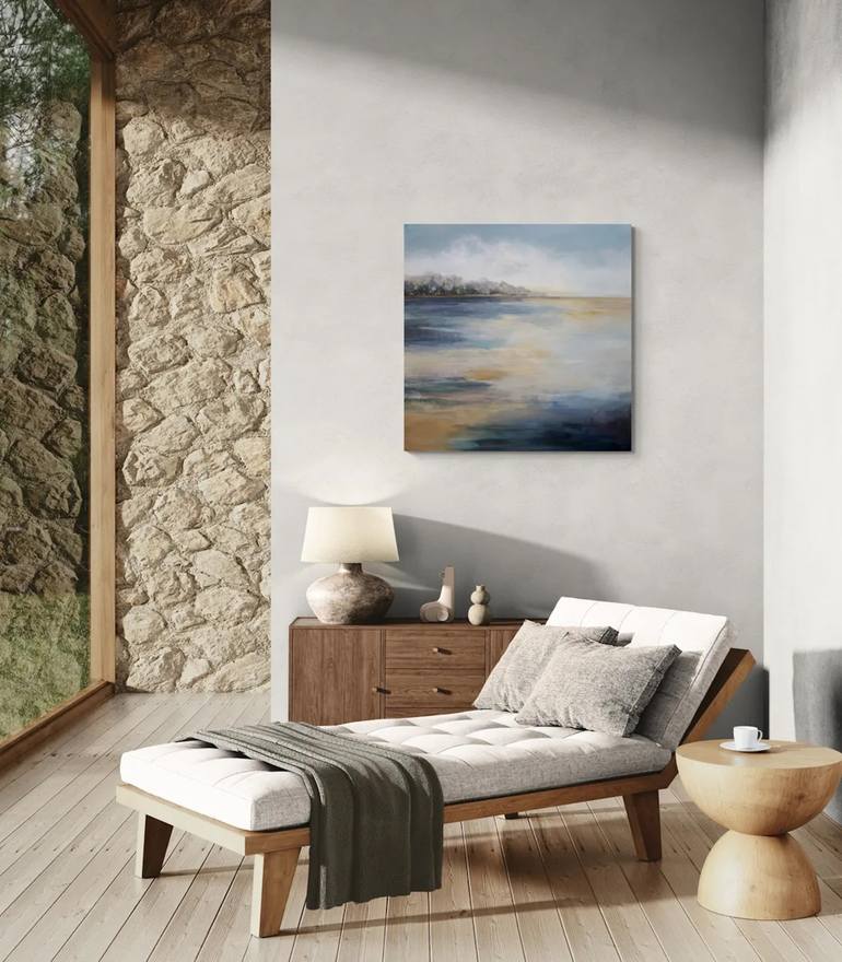Original Impressionism Landscape Painting by Karen Hale