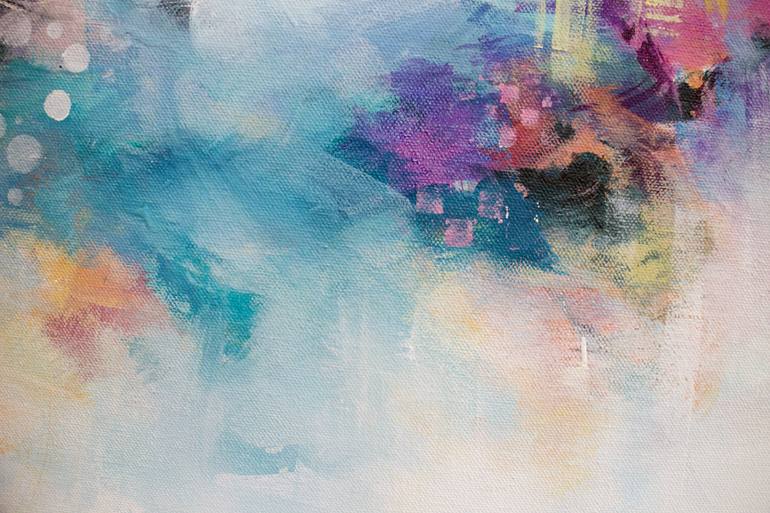 Original Abstract Expressionism Abstract Painting by Karen Hale