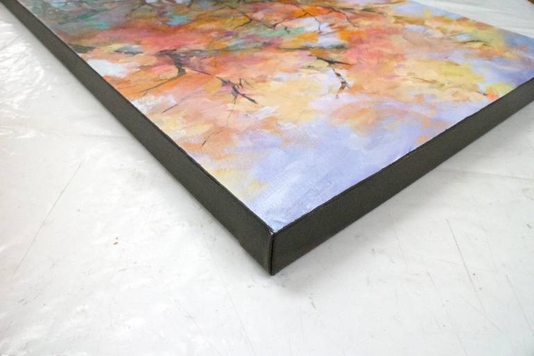 Original Impressionism Landscape Painting by Karen Hale