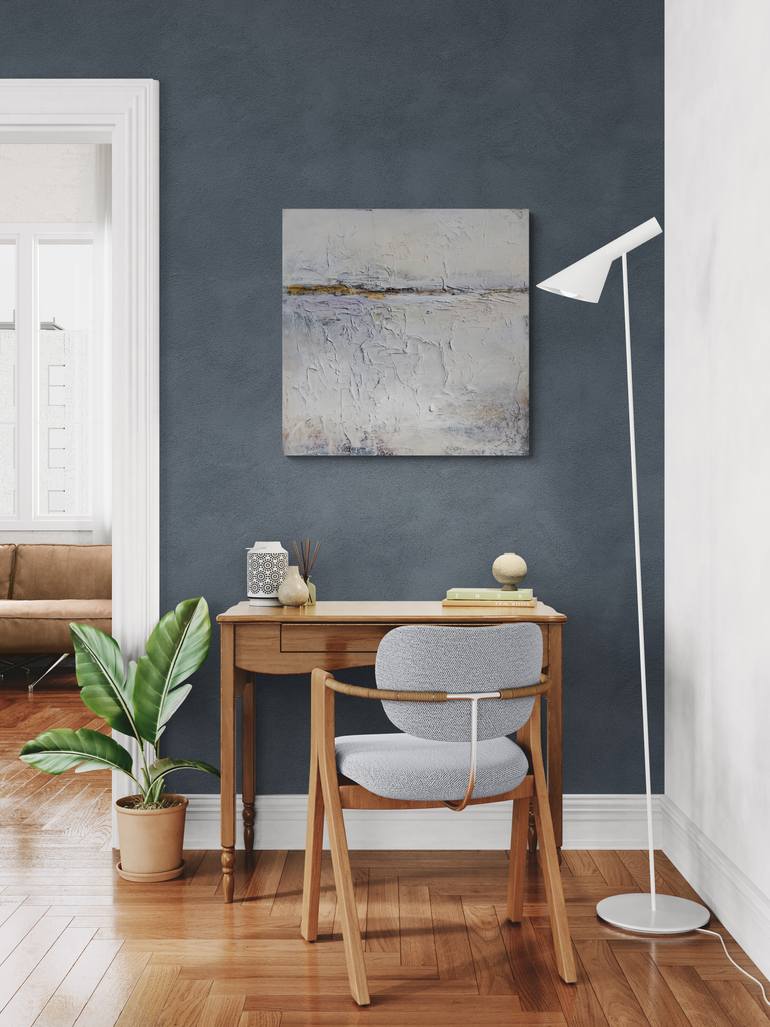 Original Abstract Expressionism Abstract Painting by Karen Hale