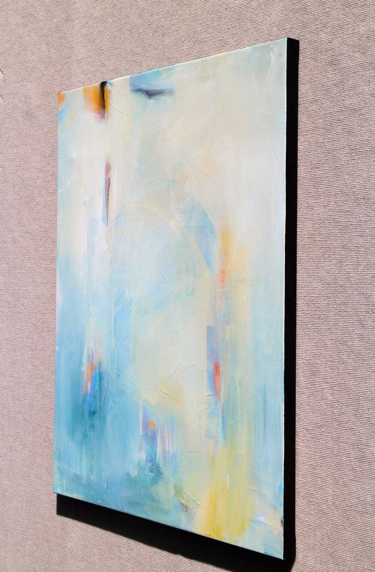 Original Abstract Expressionism Abstract Painting by Karen Hale
