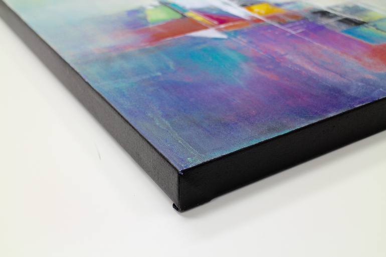 Original Abstract Expressionism Abstract Painting by Karen Hale