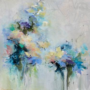 Original Impressionism Abstract Paintings by Karen Hale