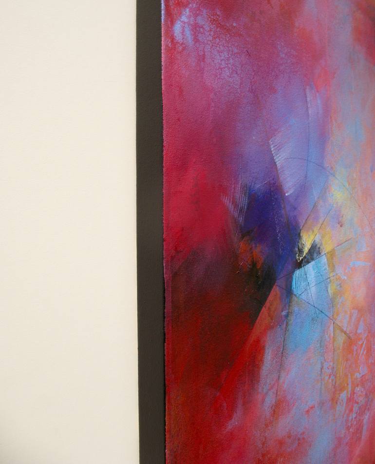 Original Abstract Expressionism Abstract Painting by Karen Hale