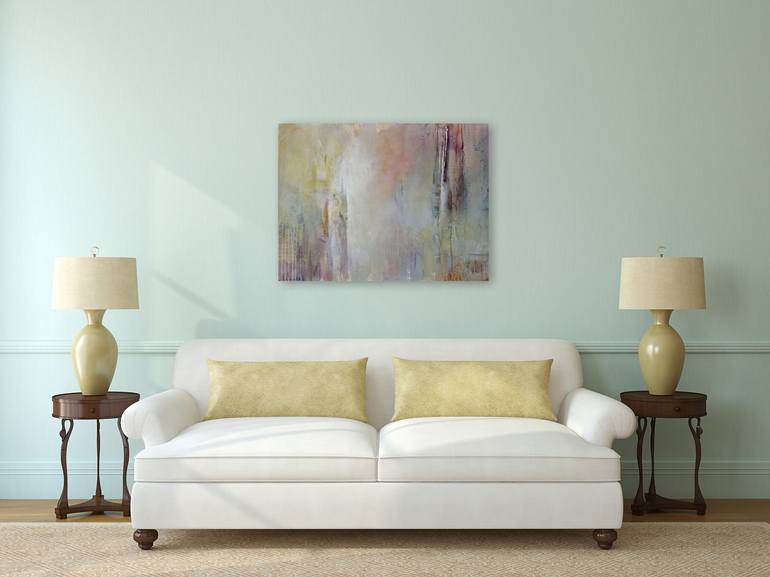 Original Abstract Expressionism Abstract Painting by Karen Hale