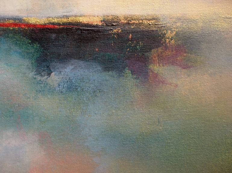 Original Abstract Expressionism Abstract Painting by Karen Hale