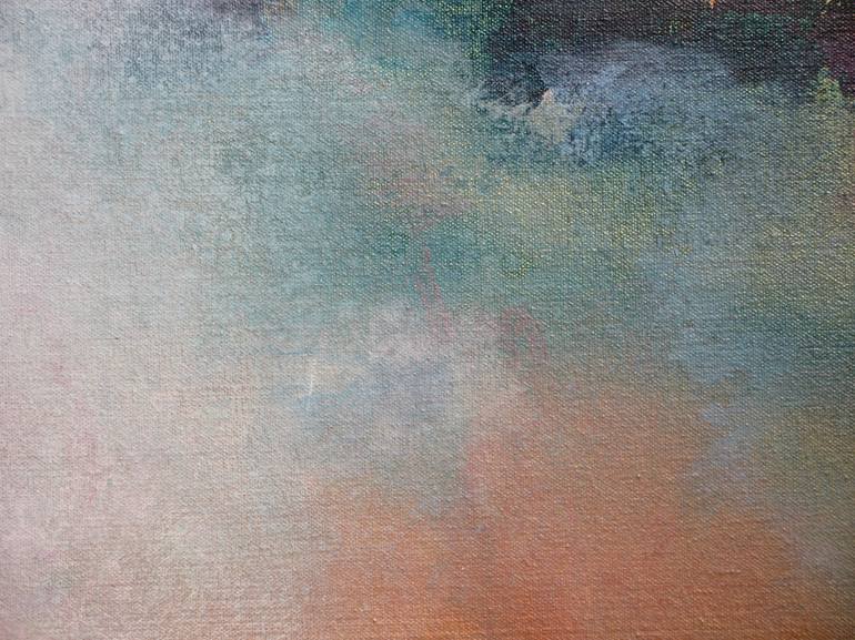 Original Abstract Expressionism Abstract Painting by Karen Hale