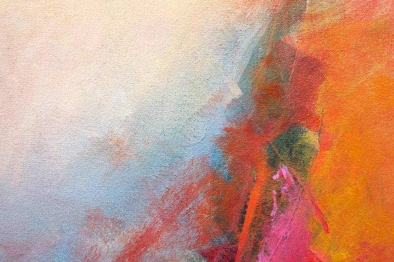 Original Abstract Expressionism Abstract Painting by Karen Hale