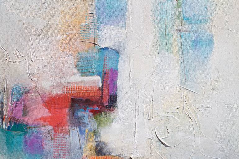 Original Abstract Expressionism Abstract Painting by Karen Hale