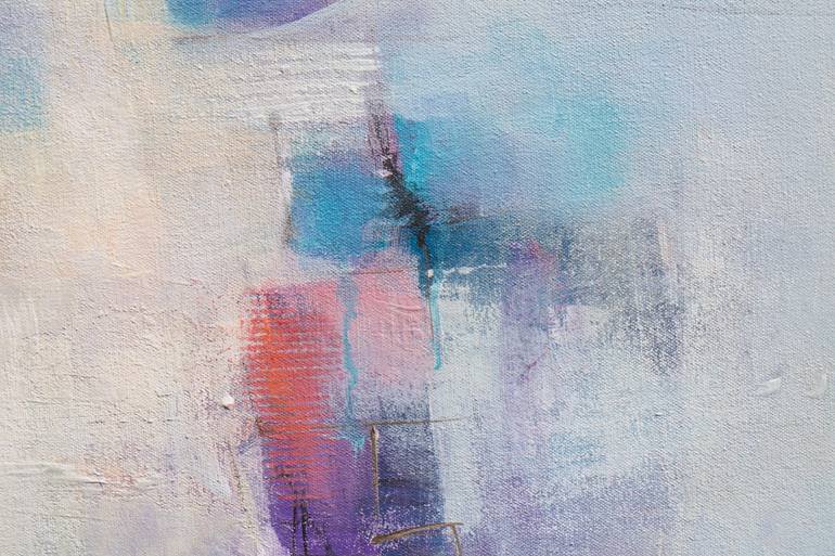 Original Abstract Expressionism Abstract Painting by Karen Hale